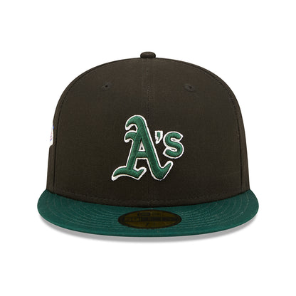 Casquette 59FIFTY MLB World Series Oakland Athletics noir-vert NEW ERA