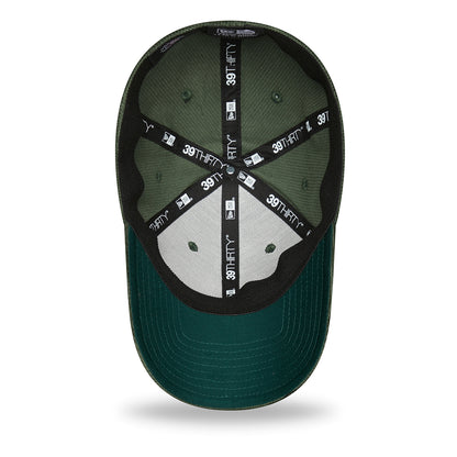 Casquette 39THIRTY MLB Cord New York Yankees vert foncé-blanc NEW ERA