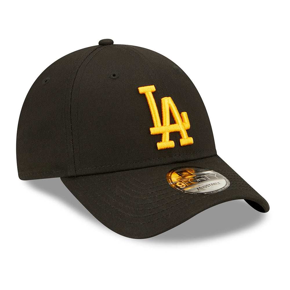 Casquette 9FORTY MLB League Essential L.A. Dodgers noir-doré NEW ERA