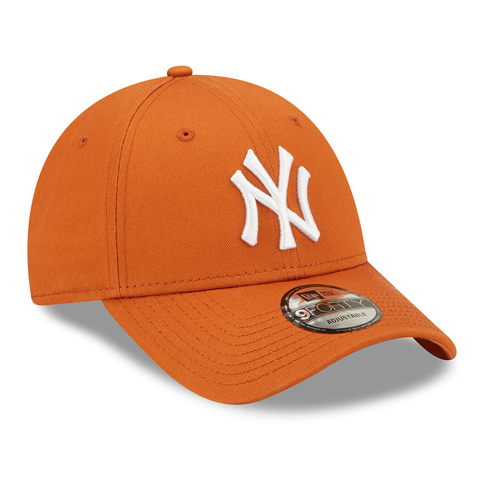 Casquette 9FORTY New York Yankees MLB League Essential rouille-blanc NEW ERA