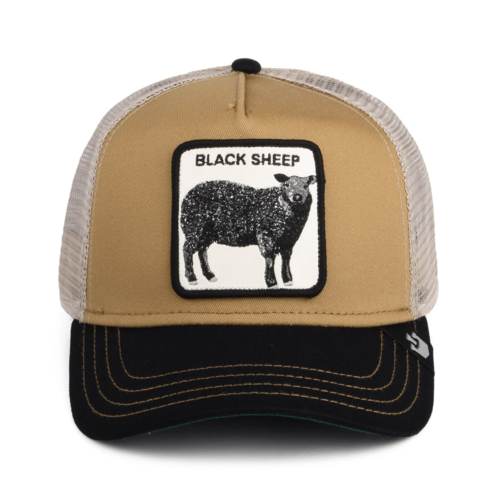 Casquette Trucker Black Sheep khaki-noir GOORIN BROS.