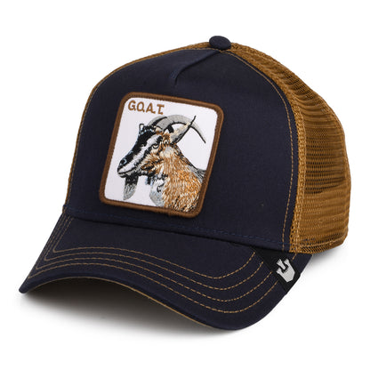 Casquette Trucker Goat bleu marine GOORIN