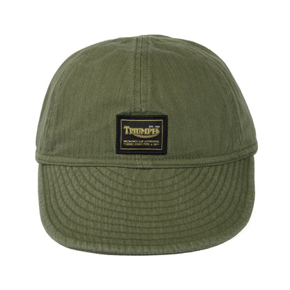 Casquette Militaire en Coton sergé Grunt khaki TRIUMPH MOTORCYCLES