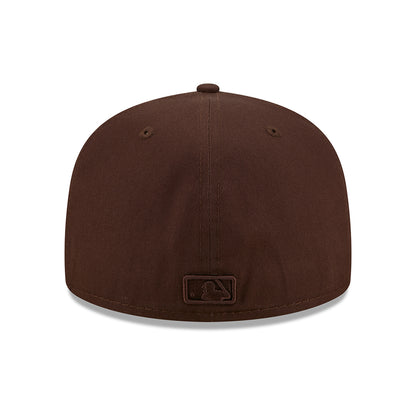 Casquette 59FIFTY MLB League Essential L.A. Dodgers marron NEW ERA