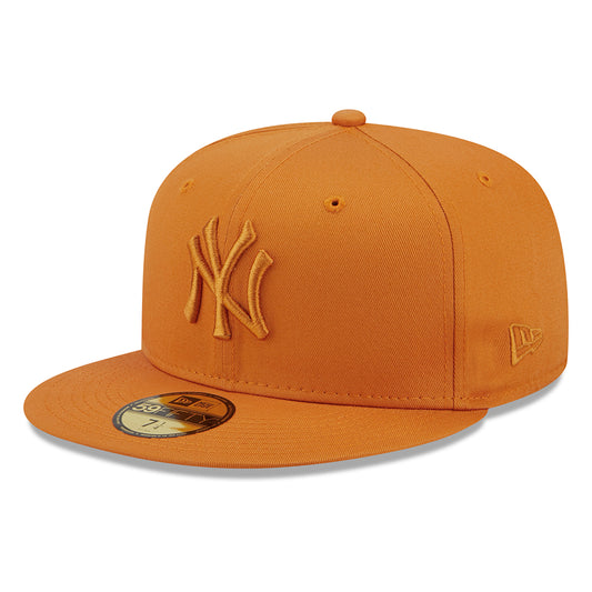 Casquette 59FIFTY MLB League Essential New York Yankees orange NEW ERA