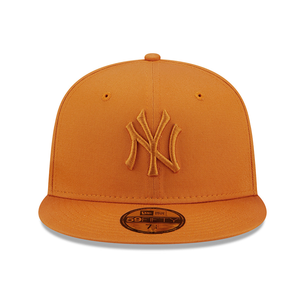 Casquette 59FIFTY MLB League Essential New York Yankees orange NEW ERA
