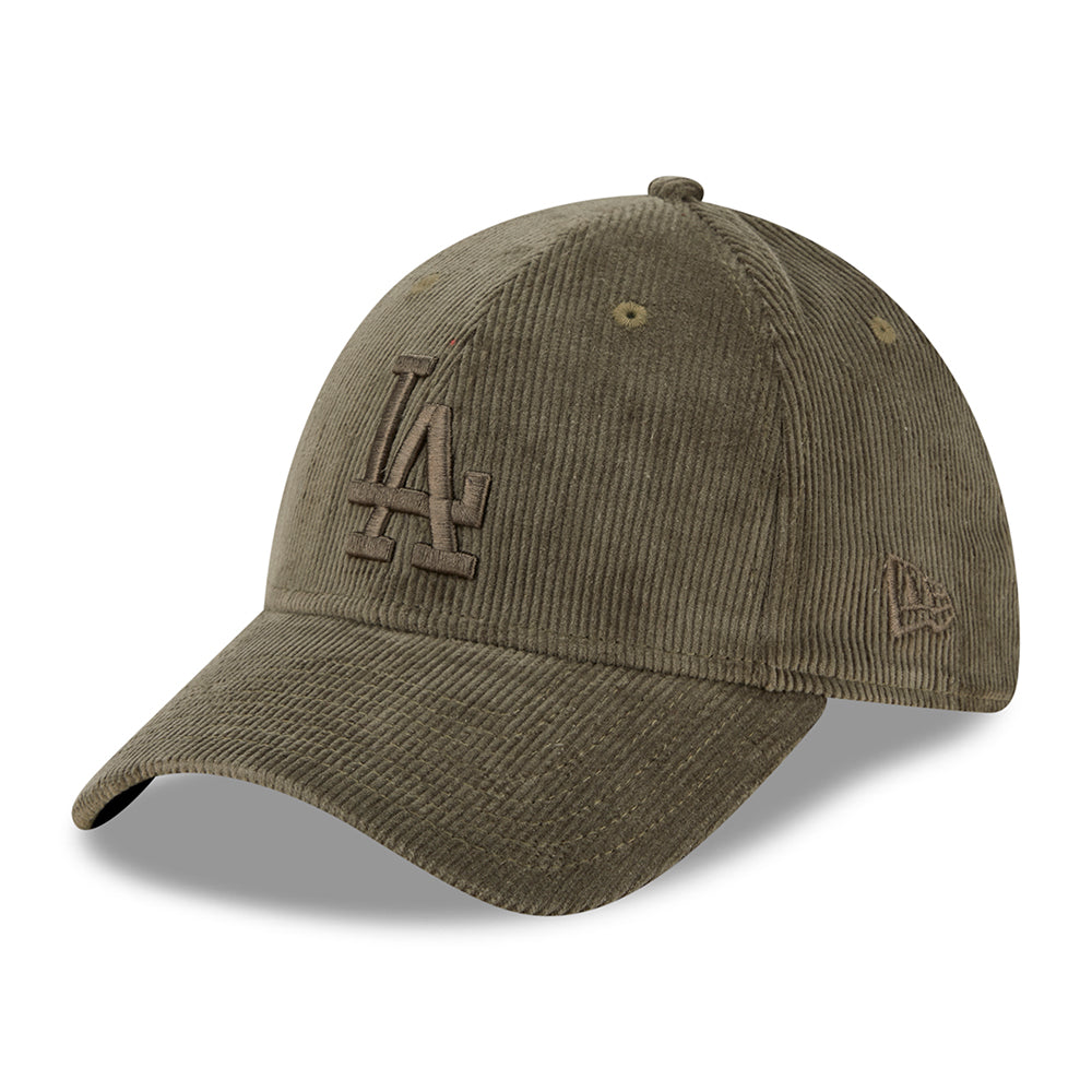 Casquette 39THIRTY MLB Corduroy L.A. Dodgers olive NEW ERA