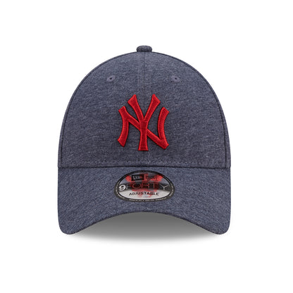 Casquette 9FORTY MLB Jersey Essential New York Yankees bleu marine chiné-rouge NEW ERA