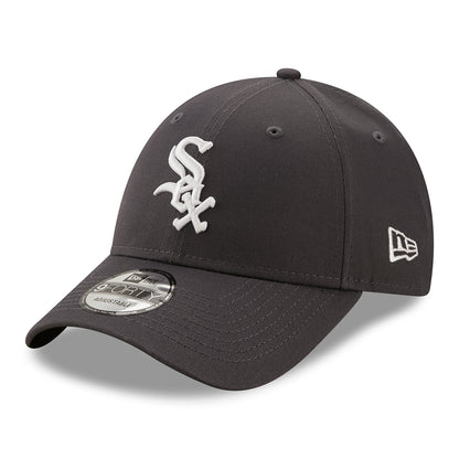 Casquette 9FORTY MLB League Essential Chicago White Sox graphite-blanc NEW ERA