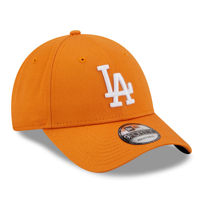 Casquette 9FORTY MLB League Essential L.A. Dodgers orange-blanc NEW ERA