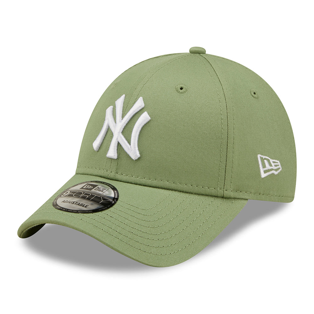 Casquette 9FORTY MLB League Essential New York Yankees jade-blanc NEW ERA