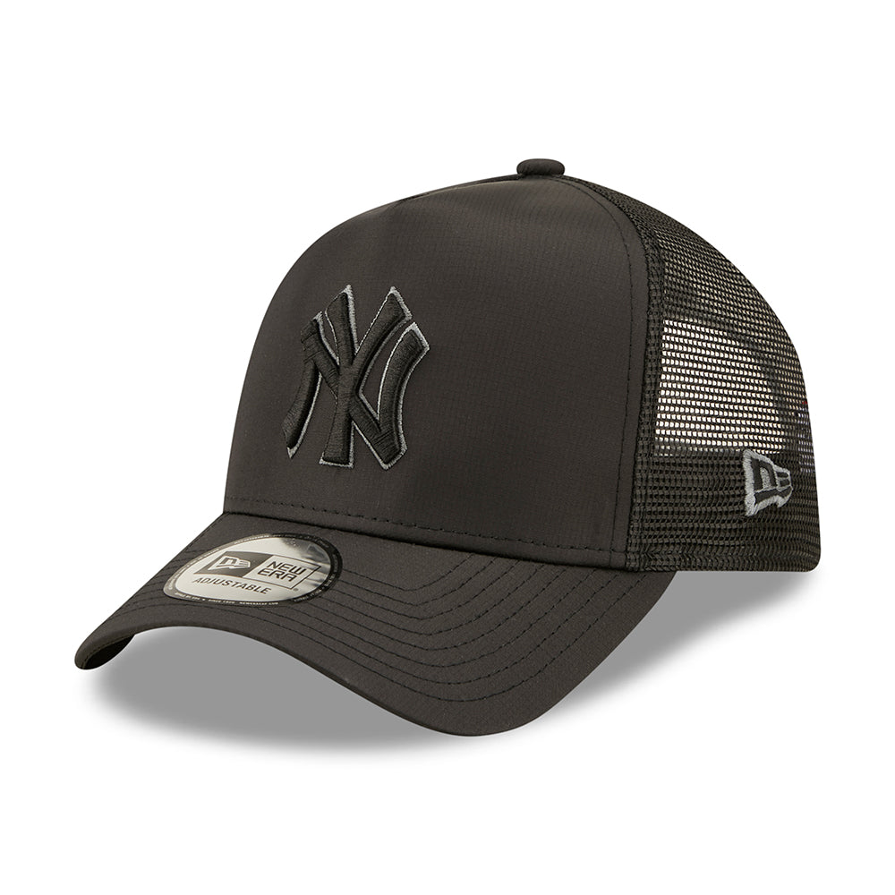 Casquette Trucker 9FORTY MLB Tonal Black A-Frame New York Yankees noir NEW ERA