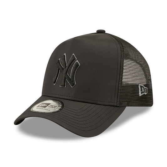 Casquette Trucker 9FORTY MLB Tonal Black A-Frame New York Yankees noir NEW ERA