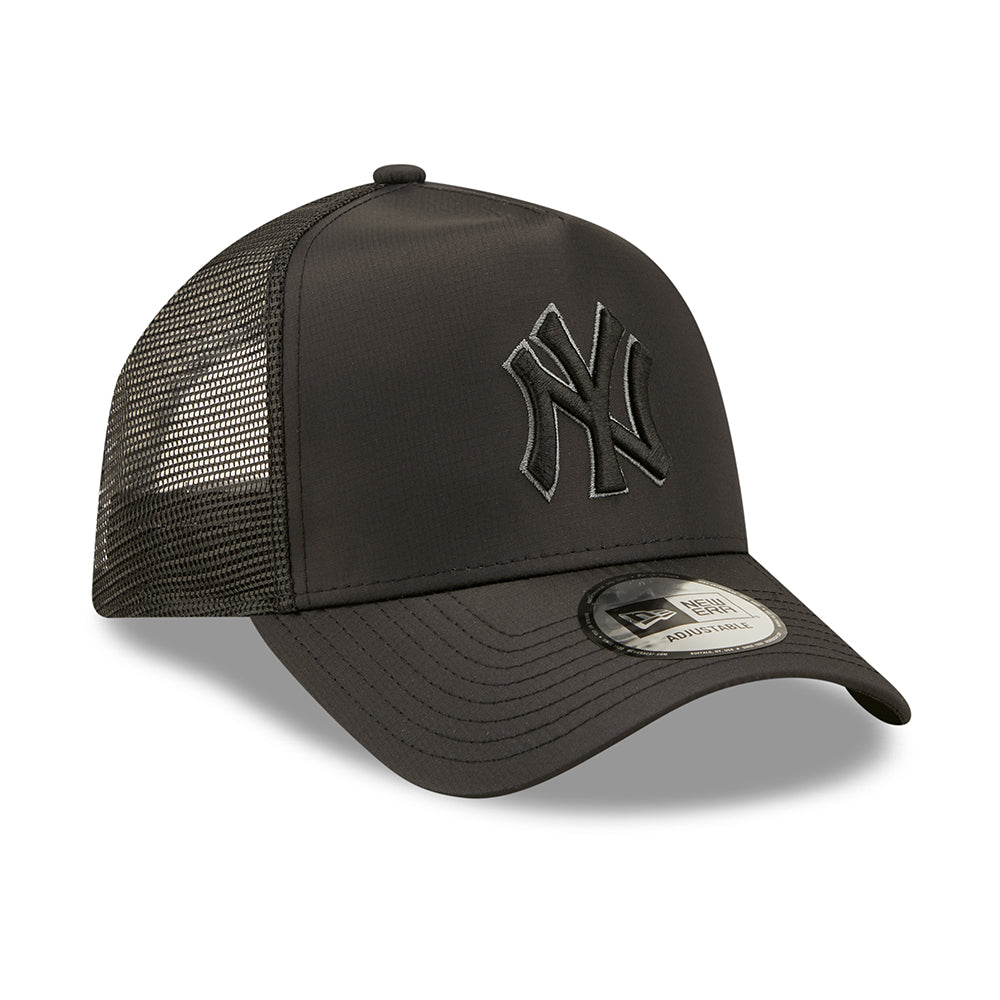 Casquette Trucker 9FORTY MLB Tonal Black A-Frame New York Yankees noir NEW ERA