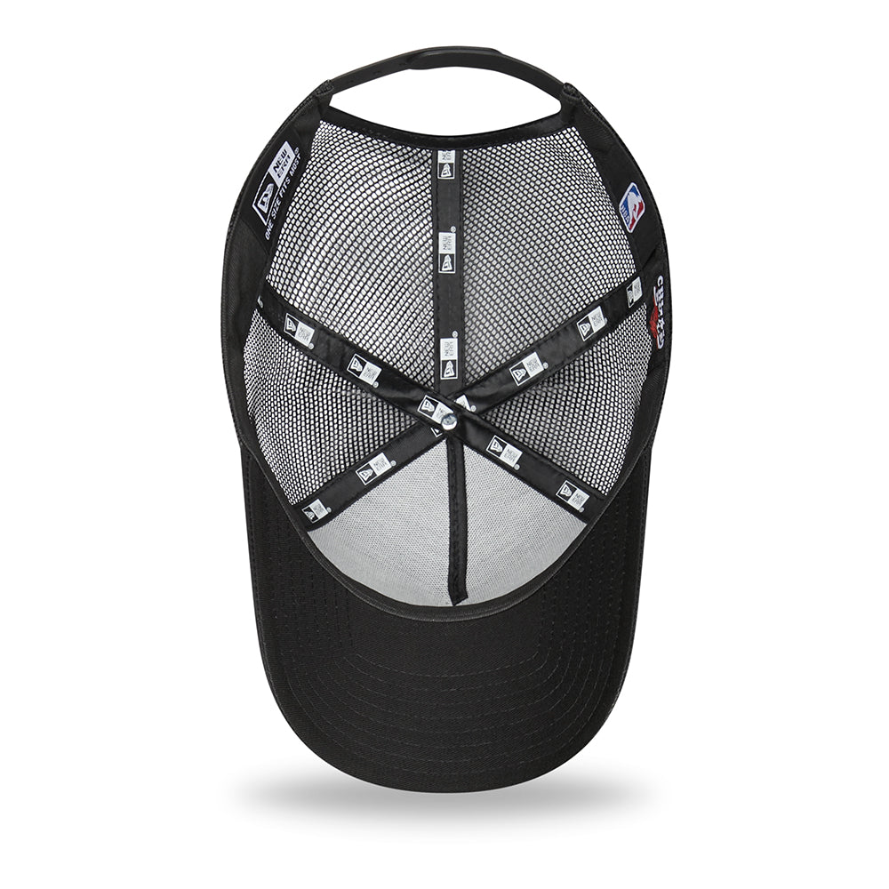 Casquette Trucker 9FORTY NBA Tonal Black A-Frame Chicago Bulls noir NEW ERA
