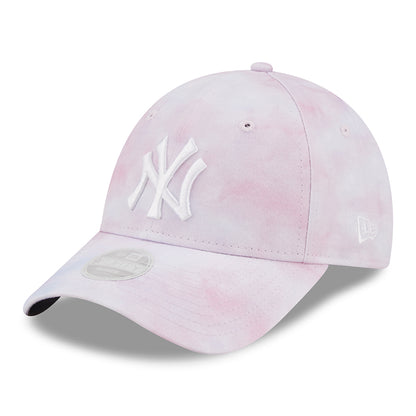 Casquette Femme 9FORTY MLB Pastel Tie Dye New York Yankees lavande-blanc NEW ERA