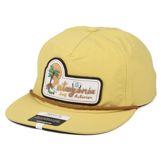 Casquette Strapback en Nylon Recyclé Hydrofuge Waterfarer jaune PATAGONIA