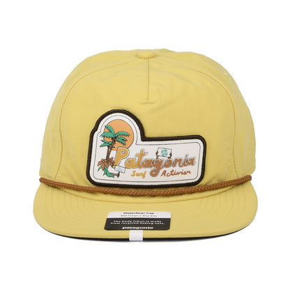 Casquette Strapback en Nylon Recyclé Hydrofuge Waterfarer jaune PATAGONIA