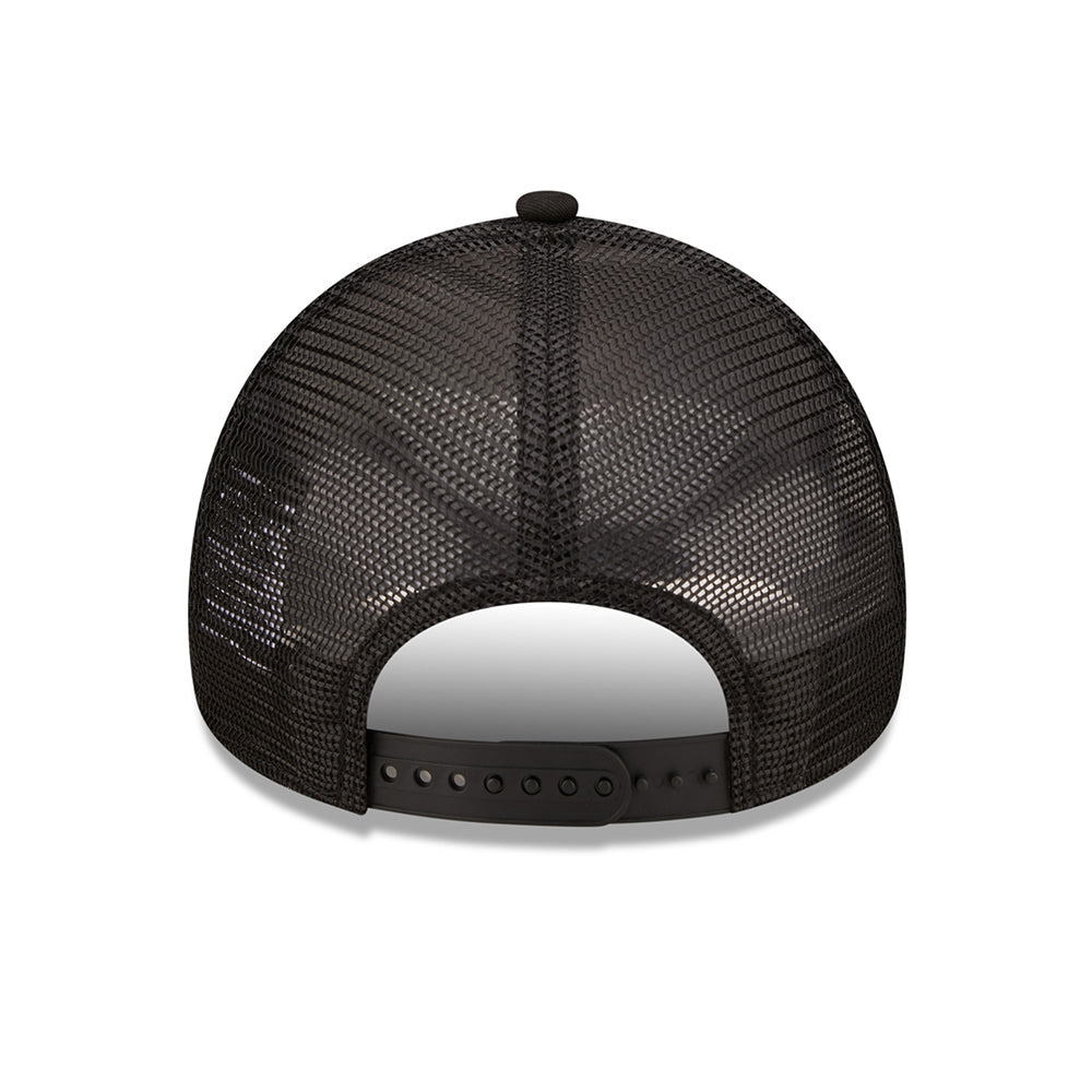 Casquette Trucker 9FORTY Le Louvre AOP A-Frame Jan Frans van Dael noir NEW ERA