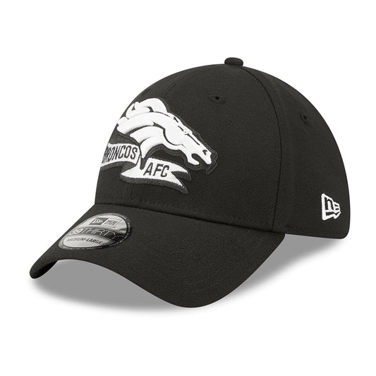 Casquette 39THIRTY NFL Sideline Denver Broncos noir-blanc NEW ERA