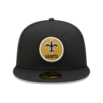 Casquette 59FIFTY NFL Sideline Historic New Orleans Saints noir NEW ERA