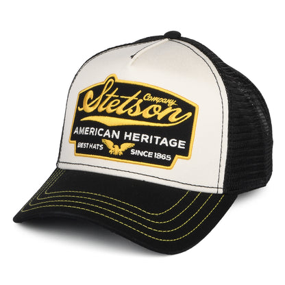 Casquette Trucker American Heritage noir STETSON