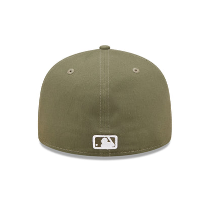 Casquette 59FIFTY MLB Team Outline L.A. Dodgers olive NEW ERA