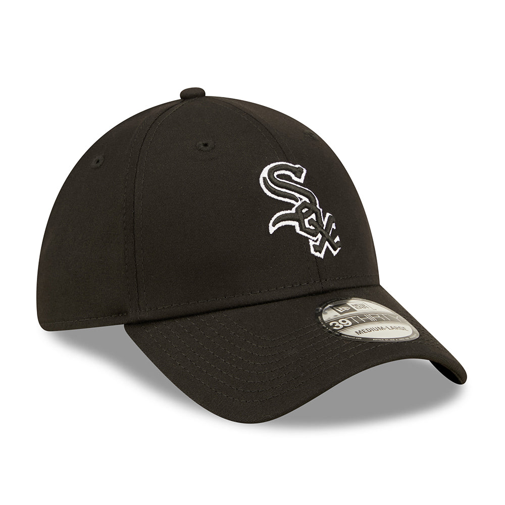 Casquette 39THIRTY MLB Team Outline Chicago White Sox noir NEW ERA