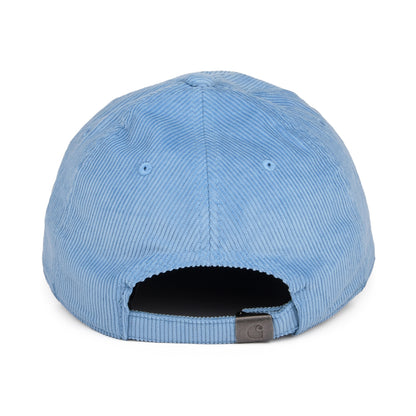 Casquette en Velours Côtelé Harlem bleu ciel CARHARTT WIP