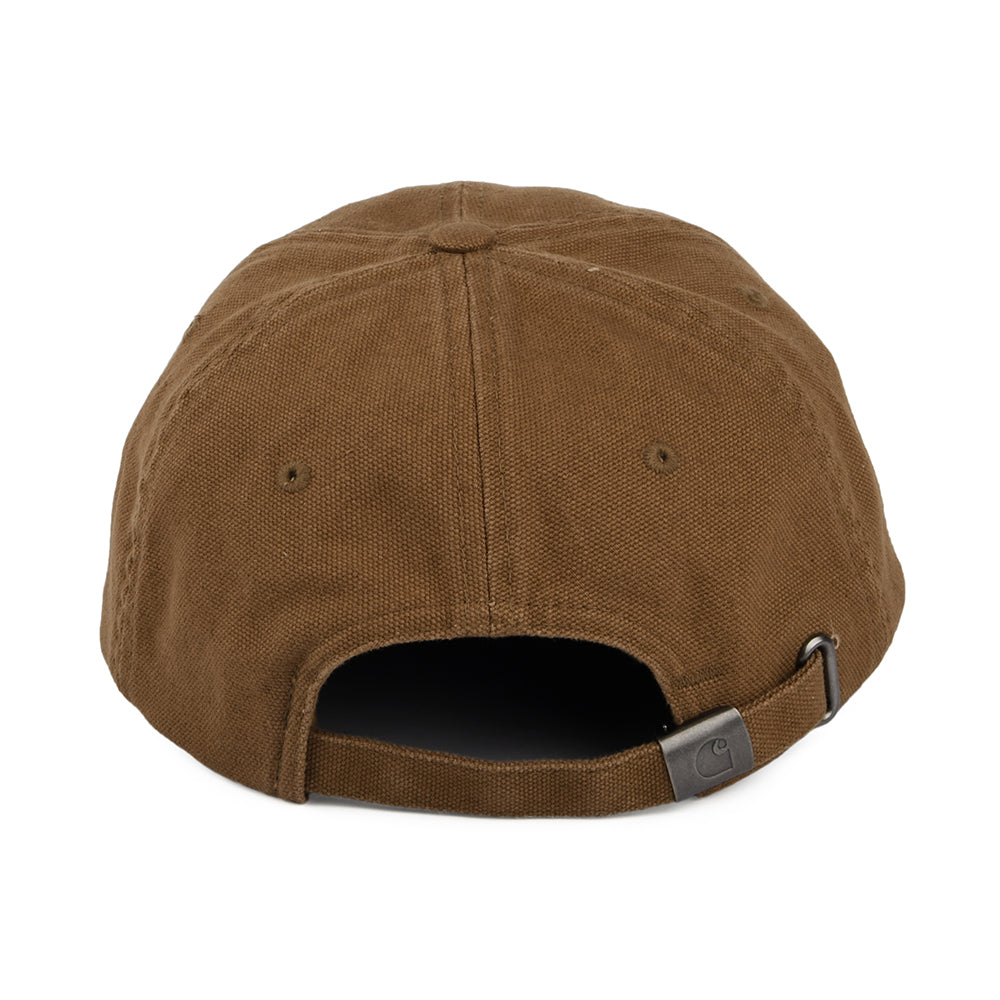 Casquette en Toile de Coton New Frontier Cactus marron-noir CARHARTT WIP