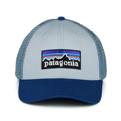 Casquette Trucker en Coton Bio LoPro P-6 Logo bleu clair-bleu PATAGONIA