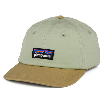 Casquette en Coton Bio P-6 Label Trad sauge PATAGONIA