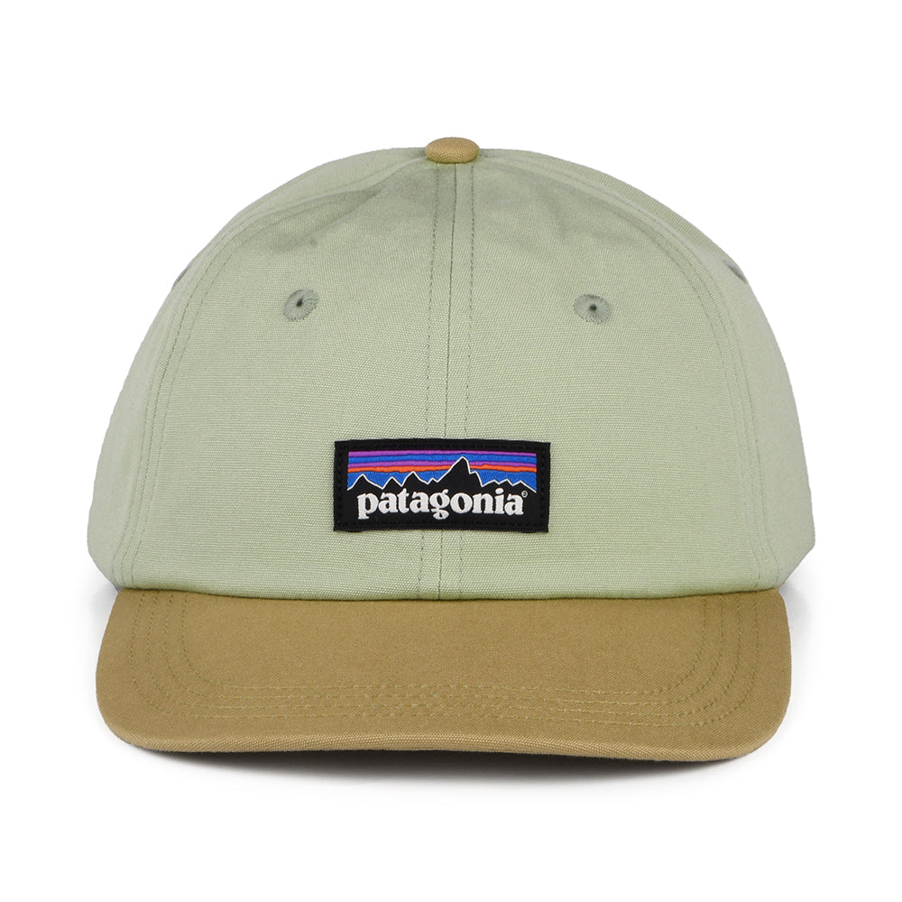 Casquette en Coton Bio P-6 Label Trad sauge PATAGONIA