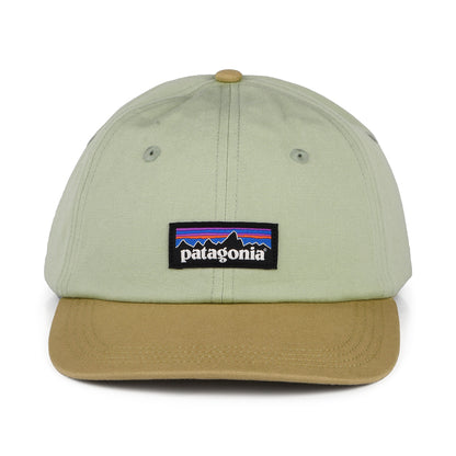 Casquette en Coton Bio P-6 Label Trad sauge PATAGONIA