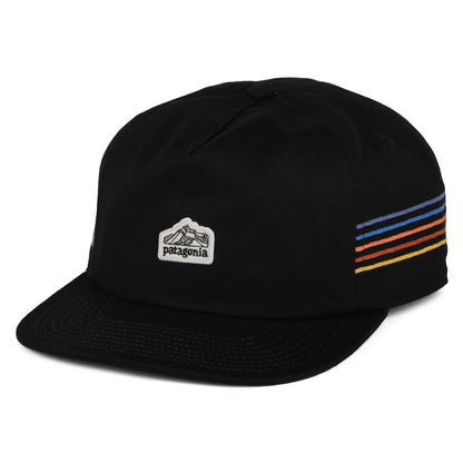 Casquette Snapback Line Logo Ridge Stripe Funfarer noir PATAGONIA