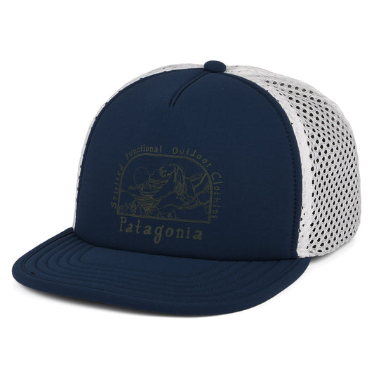 Casquette Trucker Recyclée Lost And Found Duckbill bleu foncé PATAGONIA