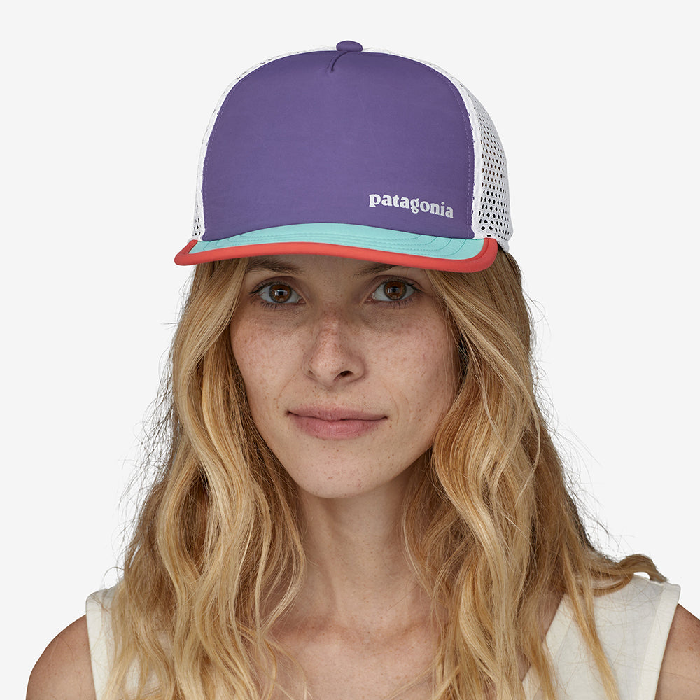Casquette Trucker Recyclée Duckbill Shorty violet PATAGONIA