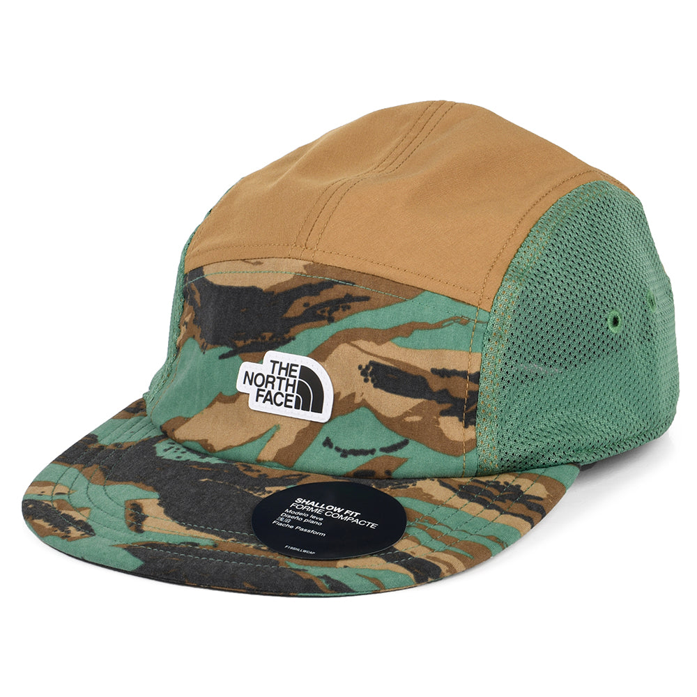Casquette 5 Panel Recyclée Class V Camp vert-camouflage THE NORTH FACE