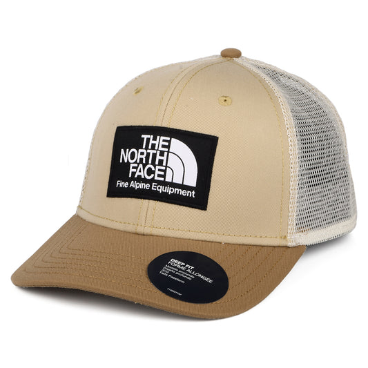 Casquette Trucker Profonde Recyclée Mudder marron clair-sable THE NORTH FACE