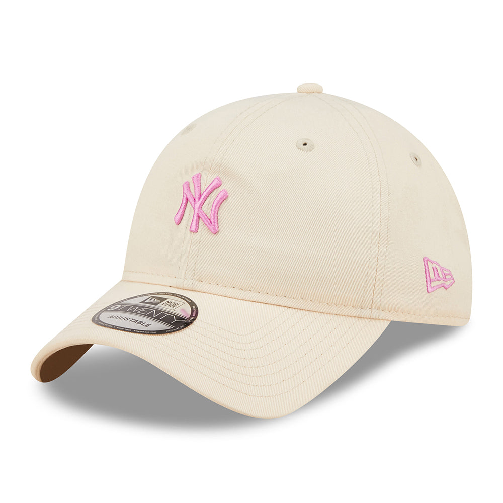 Casquette 9TWENTY MLB Mini Logo New York Yankees rose blush-rose NEW ERA