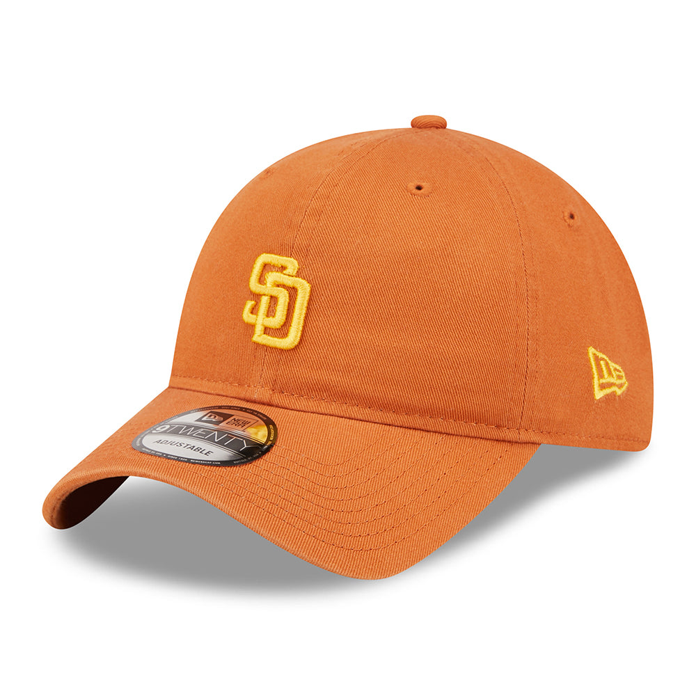 Casquette 9TWENTY MLB Mini Logo San Diego Padres ocre-jaune NEW ERA
