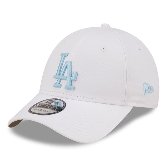 Casquette 9FORTY MLB League Essential L.A. Dodgers blanc-bleu clair NEW ERA