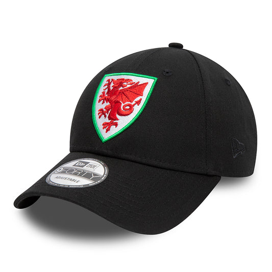 Casquette 9FORTY Core Fédération de Football de Galles noir NEW ERA