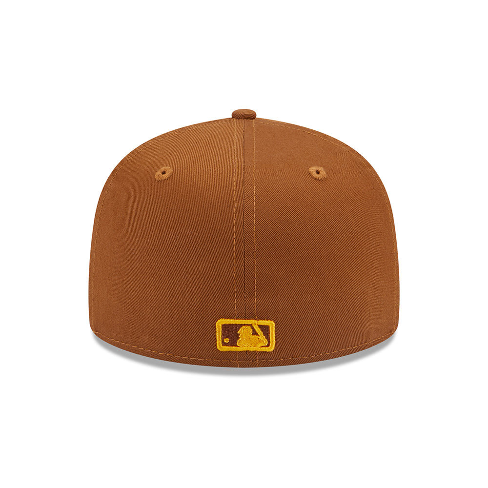 Casquette 59FIFTY MLB League Essential New York Yankees toffee-jaune NEW ERA