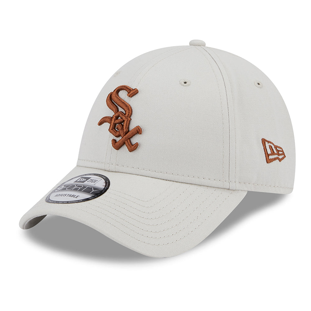 Casquette 9FORTY MLB League Essential Chicago White Sox pierre-toffee NEW ERA