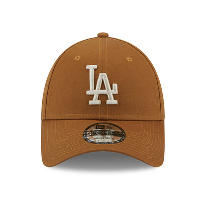Casquette 9FORTY MLB League Essential L.A. Dodgers toffee-pierre NEW ERA