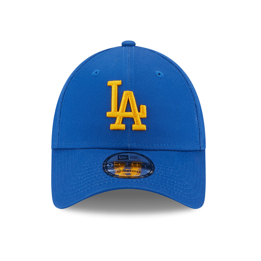 Casquette 9FORTY MLB League Essential L.A. Dodgers azur-jaune NEW ERA