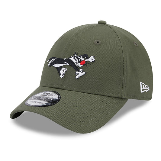 Casquette 9FORTY Looney Tunes Sylvestre olive NEW ERA
