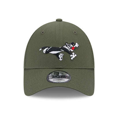 Casquette 9FORTY Looney Tunes Sylvestre olive NEW ERA