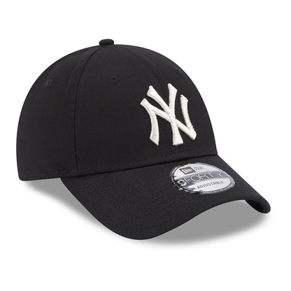 Casquette Femme 9FORTY MLB Metallic Logo New York Yankees noir-argenté NEW ERA